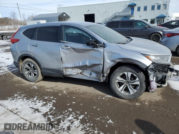 2017 Honda CR-V LX with VIN 2HKRW1H31HH003627, listed as a Copart auction lot 48034075 with 54,578 mi miles and Salvage Title. Bid and sale history available at carsss.com. Image 4.