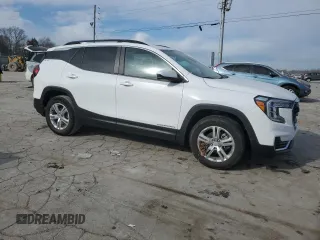 2022 GMC Terrain SLE with VIN 3GKALMEV9NL171089, listed as a Copart auction lot 47006345 with 38,926 mi miles and Salvage Title. Bid and sale history available at carsss.com. Image 4.