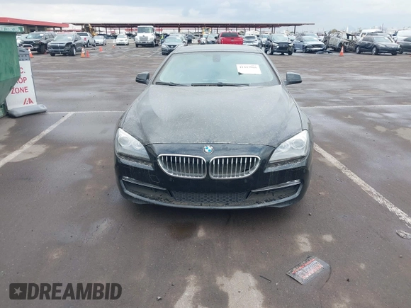 2012 BMW 6 Series 650i with VIN WBALX3C57CDV77359, listed as a IAAI auction lot 41443966 with 64,500 mi miles. Bid and sale history available at carsss.com. Image 12.