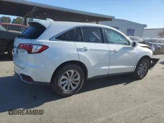 2017 Acura RDX with VIN 5J8TB3H39HL003157, listed as a Copart auction lot 88580555 with 124,511 mi miles and Salvage Title. Bid and sale history available at carsss.com. Image 3.