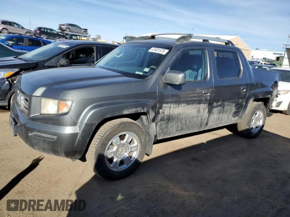 2008 Honda Ridgeline RTS z VIN 2HJYK164X8H533750, wystawiony jako Copart lot #47401575 z przebiegiem 213 985 mil mil oraz Szkoda całkowita • Salvage title. Historia ofert i sprzedaży dostępna na DreamBid. Obrazek 1.