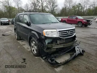 2013 Honda Pilot EX-L with VIN 5FNYF4H67DB040181, listed as a Copart auction lot 54472635 with 158,794 mi miles and Salvage Title. Bid and sale history available at carsss.com. Image 14.
