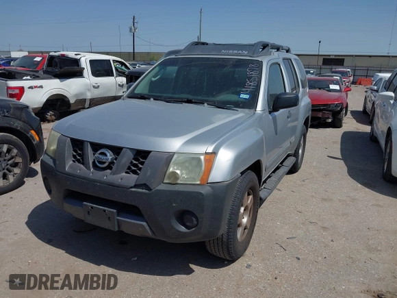 2005 Nissan Xterra S with VIN 5N1AN08UX5C630090, listed as a IAAI auction lot 41851878 with 121,202 mi miles. Bid and sale history available at carsss.com. Image 2.