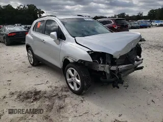2016 Chevrolet Trax LTZ with VIN 3GNCJRSB5GL255423, listed as a Copart auction lot 86134524 with 61,776 mi miles and Salvage Title. Bid and sale history available at carsss.com. Image 12.