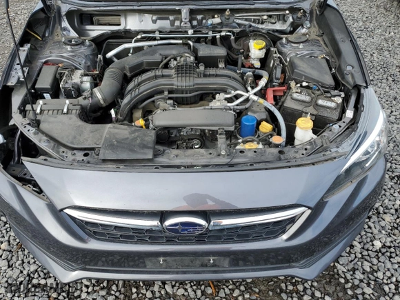 2022 Subaru Impreza Premium with VIN 4S3GTAV69N3725854, listed as a Copart auction lot 50645315 with 43,179 mi miles and Salvage Title. Bid and sale history available at carsss.com. Image 11.