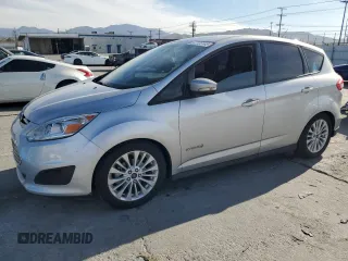 2017 Ford C-Max SE with VIN 1FADP5AU9HL116096, listed as a Copart auction lot 47136185 with 78,210 mi miles and Salvage Title. Bid and sale history available at carsss.com. Image 1.
