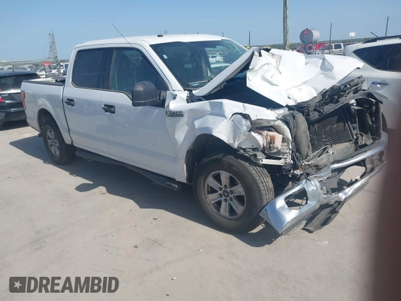 2016 Ford F-150 XL with VIN 1FTEW1CFXGKD46291, listed as a IAAI auction lot 41818541 with 156,827 mi miles and . Bid and sale history available at DreamBid. Image 1.