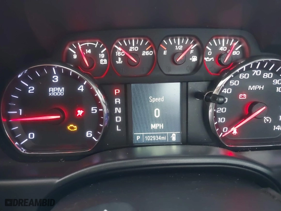2018 Chevrolet Silverado 1500 Work Truck with VIN 1GCNCNEH3JZ128173, listed as a IAAI auction lot 40894675 with 102,934 mi miles. Bid and sale history available at carsss.com. Image 7.