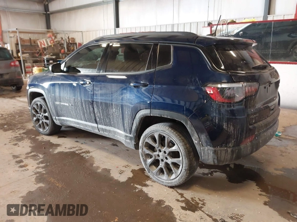 2021 Jeep Compass 80th Anniversary with VIN 3C4NJDEB6MT554317, listed as a IAAI auction lot 41594021 with 42,517 mi miles and . Bid and sale history available at DreamBid. Image 3.