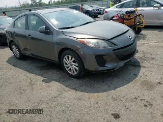 2013 Mazda 3 i Touring with VIN JM1BL1VPXD1835874, listed as a Copart auction lot 59709455 with 101,602 mi miles and Salvage title. Bid and sale history available at DreamBid. Image 13.