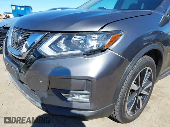 2019 Nissan Rogue SV with VIN 5N1AT2MVXKC793110, listed as a IAAI auction lot 41799912 with 80,745 mi miles. Bid and sale history available at carsss.com. Image 6.