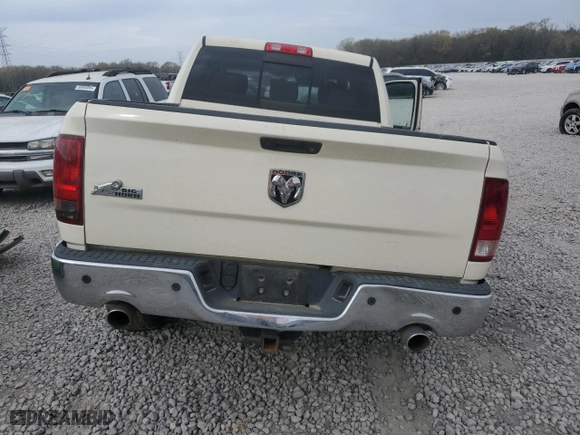 2010 Dodge Ram 1500 SLT with VIN 1D7RB1CT7AS234967, listed as a Copart auction lot 50953835 with 0 mi miles and Salvage Title. Bid and sale history available at carsss.com. Image 6.