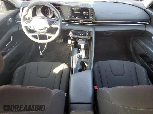 2023 Hyundai Elantra SEL with VIN KMHLM4AG9PU497844, listed as a Copart auction lot 53797834 with 13,488 mi miles and Salvage Title. Bid and sale history available at DreamBid. Image 8.
