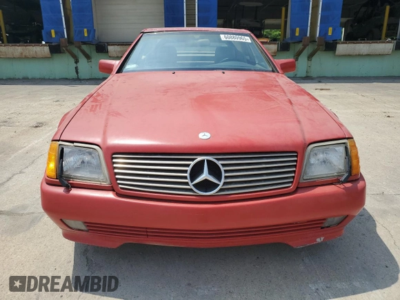 1994 Mercedes-Benz SL 5.0L with VIN WDBFA67E6RF092705, listed as a Copart auction lot 60880965 with 96,690 mi miles and Clean title. Bid and sale history available at DreamBid. Image 5.