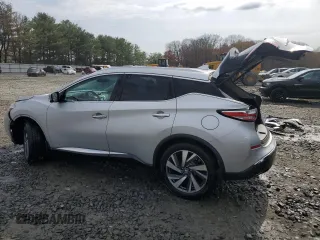 2016 Nissan Murano S with VIN 5N1AZ2MH5GN170255, listed as a Copart auction lot 52790255 with 101,370 mi miles and Salvage Title. Bid and sale history available at carsss.com. Image 2.