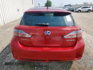 2011 Lexus CT 200h with VIN JTHKD5BHXB2004804, listed as a Copart auction lot 57297305 with 184,800 mi miles and Clean title. Bid and sale history available at DreamBid. Image 6.