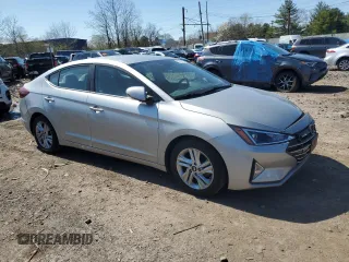 2020 Hyundai Elantra SEL with VIN 5NPD84LF0LH624860, listed as a Copart auction lot 52351165 with 65,460 mi miles and Salvage Title. Bid and sale history available at DreamBid. Image 4.