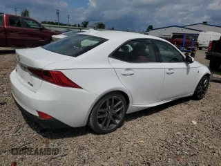 2018 Lexus IS 300 with VIN JTHBA1D27J5076809, listed as a Copart auction lot 65067425 with 7,644 mi miles and Salvage title. Bid and sale history available at DreamBid. Image 3.