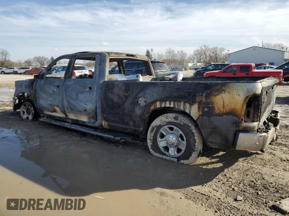 2019 Ram 2500 Big Horn with VIN 3C6UR5JL5KG611239, listed as a Copart auction lot 41635643 with 0 mi miles and Non Repairable. Bid and sale history available at carsss.com. Image 2.