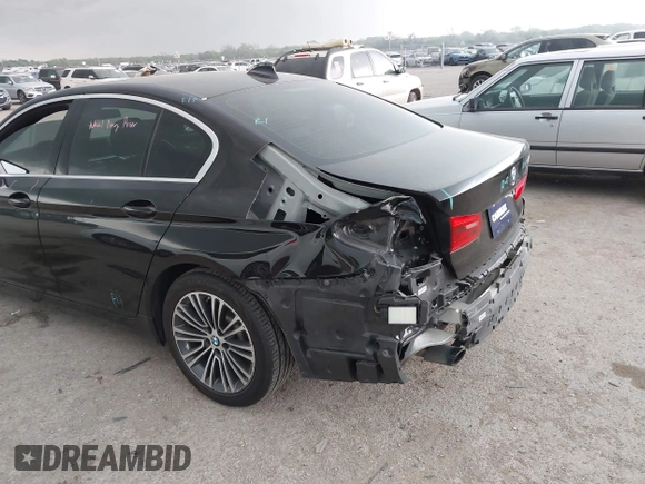 2019 BMW 5 Series 530i with VIN WBAJA5C58KWW11641, listed as a IAAI auction lot 41946359 with 48,635 mi miles and . Bid and sale history available at DreamBid. Image 17.