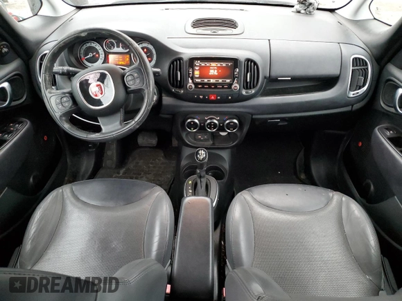 2014 FIAT 500L Lounge with VIN ZFBCFACH4EZ022463, listed as a Copart auction lot 42377035 with 110,575 mi miles and Clean Title. Bid and sale history available at DreamBid. Image 8.