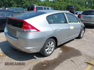 2010 Honda Insight EX with VIN JHMZE2H78AS016893, listed as a IAAI auction lot 42420778 with 207,491 mi miles and . Bid and sale history available at DreamBid. Image 4.