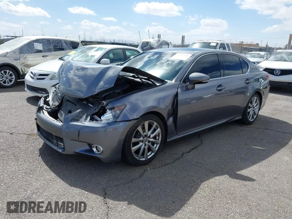 2015 Lexus GS 350 z VIN JTHBE1BLXFA017848, wystawiony jako IAAI lot #41707382 z przebiegiem 165 894 mil mil oraz . Historia ofert i sprzedaży dostępna na DreamBid. Obrazek 2.