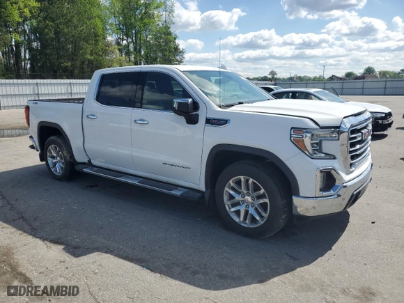 2019 GMC Sierra 1500 SLT with VIN 1GTU9DEL5KZ151318, listed as a Copart auction lot 52094445 with 134,260 mi miles and Clean Title. Bid and sale history available at carsss.com. Image 4.