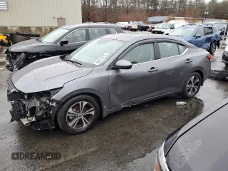 2021 Nissan Sentra SV z VIN 3N1AB8CV2MY296500, wystawiony jako Copart lot #48473915 z przebiegiem 16 331 mil mil oraz Szkoda całkowita • Salvage title. Historia ofert i sprzedaży dostępna na DreamBid. Obrazek 1.