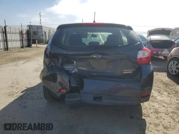 2012 Subaru Impreza Premium with VIN JF1GPAC6XCH237834, listed as a Copart auction lot 57117815 with 78,731 mi miles and Salvage title. Bid and sale history available at DreamBid. Image 6.