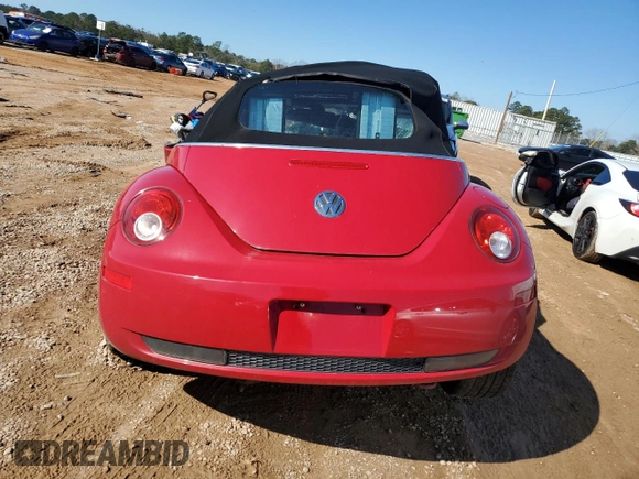 2008 Volkswagen Beetle SE with VIN 3VWRF31Y48M408325, listed as a Copart auction lot 46323995 with Not provided miles and Salvage title. Bid and sale history available at DreamBid. Image 6.