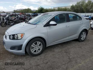 2015 Chevrolet Sonic LT with VIN 1G1JC5SG9F4144997, listed as a Copart auction lot 63798635 with 89,993 mi miles and Salvage title. Bid and sale history available at DreamBid. Image 1.