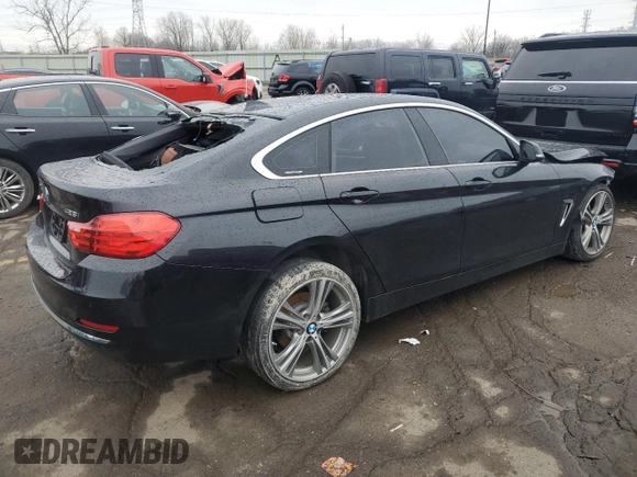 2016 BMW 4 Series 428i xDrive with VIN WBA4C9C54GG140880, listed as a Copart auction lot 80485954 with Not provided miles and Clean title. Bid and sale history available at DreamBid. Image 3.