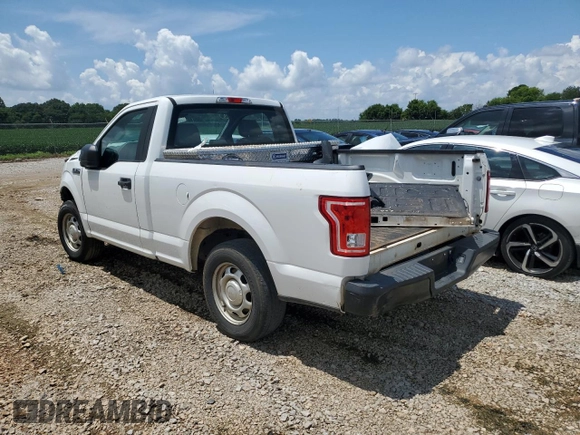 2017 Ford F-150 XL с VIN 1FTMF1C89HFC37988, выставлен на аукционе Copart как лот 62654895 с пробегом 107 035 миль миль и Списание • Salvage title. История ставок и продаж доступна на DreamBid. Изображение 2.