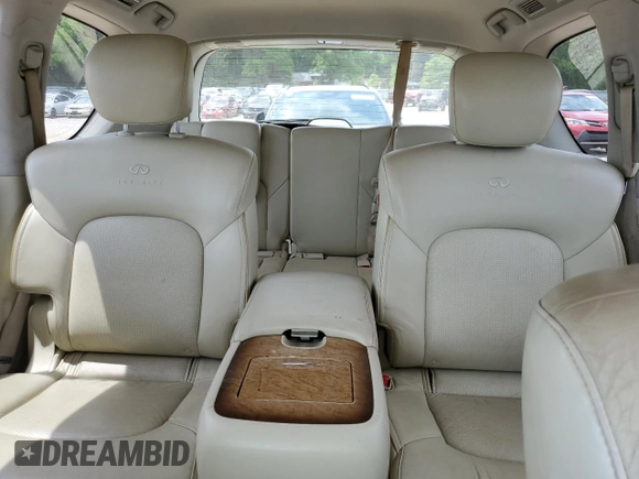 2011 Infiniti QX56 7-passenger с VIN JN8AZ2NF8B9503376, выставлен на аукционе Copart как лот 54276835 с пробегом 195 727 миль миль и Списание • Salvage title. История ставок и продаж доступна на DreamBid. Изображение 10.