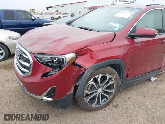 2019 GMC Terrain SLT with VIN 3GKALPEX6KL372902, listed as a IAAI auction lot 41277125 with 36,614 mi miles. Bid and sale history available at carsss.com. Image 17.