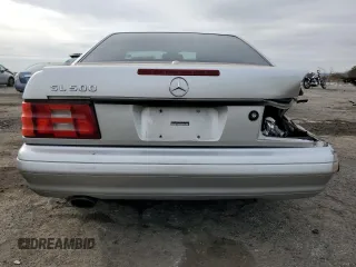 2000 Mercedes-Benz SL-Class with VIN WDBFA68F5YF189917, listed as a Copart auction lot 80144894 with 145,414 mi miles and Salvage Title. Bid and sale history available at carsss.com. Image 6.