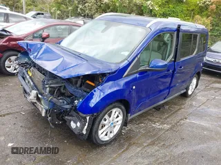 2014 Ford Transit Connect Titanium z VIN NM0GE9G71E1154836, wystawiony jako IAAI lot #41987838 z przebiegiem 120 834 mil mil oraz . Historia ofert i sprzedaży dostępna na DreamBid. Obrazek 2.