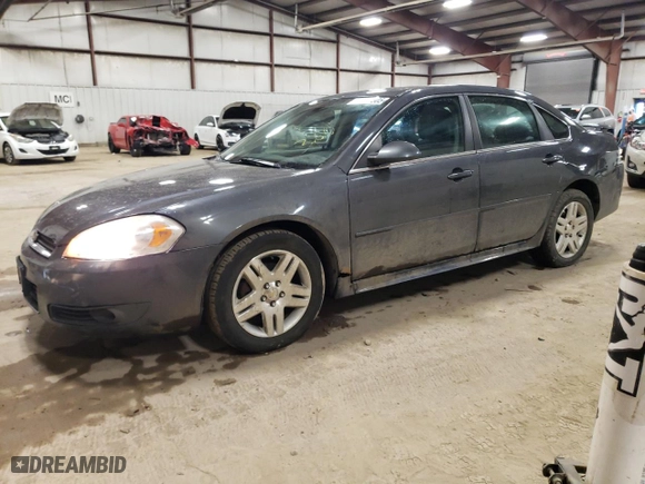 2010 Chevrolet Impala LT with VIN 2G1WB5EK9A1177284, listed as a Copart auction lot 47766305 with 162,501 mi miles and Salvage Title. Bid and sale history available at carsss.com. Image 1.