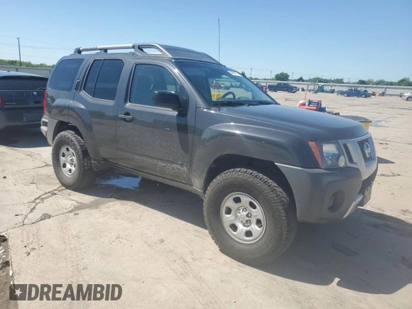 2014 Nissan Xterra X with VIN 5N1AN0NW1EN810312, listed as a Copart auction lot 54063715 with 208,041 mi miles and Clean Title. Bid and sale history available at DreamBid. Image 4.