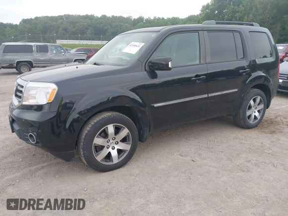 2015 Honda Pilot Touring with VIN 5FNYF4H9XFB036493, listed as a IAAI auction lot 42190624 with 223,675 mi miles and . Bid and sale history available at DreamBid. Image 17.