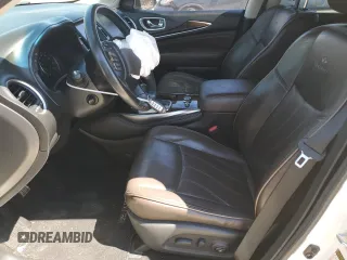 2013 Infiniti JX35 with VIN 5N1AL0MM9DC325674, listed as a Copart auction lot 70765154 with 58,436 mi miles and Salvage Title. Bid and sale history available at carsss.com. Image 7.