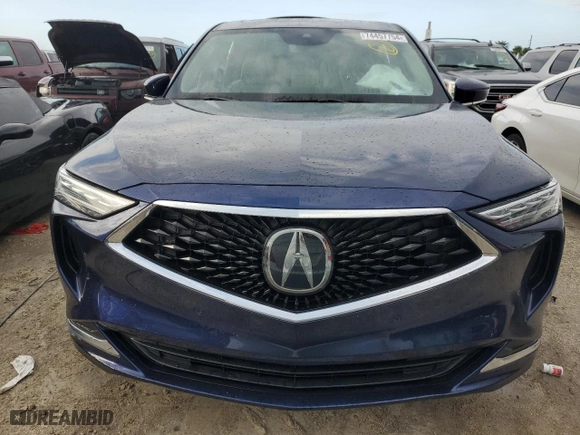 2024 Acura MDX w/Technology Package with VIN 5J8YD9H44RL007954, listed as a Copart auction lot 74457754 with 3,148 mi miles and Non Repairable. Bid and sale history available at carsss.com. Image 5.