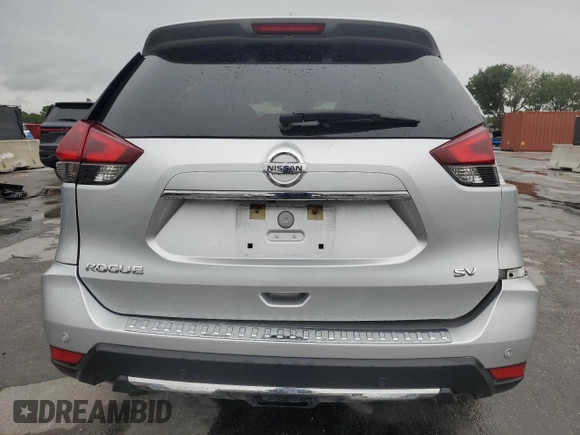 2020 Nissan Rogue SV with VIN KNMAT2MT4LP532164, listed as a Copart auction lot 51926915 with 53,591 mi miles and Salvage Title. Bid and sale history available at DreamBid. Image 6.