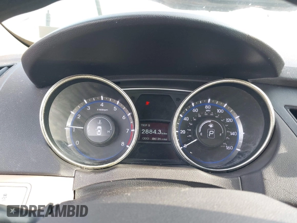 2011 Hyundai Sonata GLS with VIN 5NPEB4AC4BH150280, listed as a IAAI auction lot 41942212 with 84,135 mi miles and . Bid and sale history available at carsss.com. Image 7.