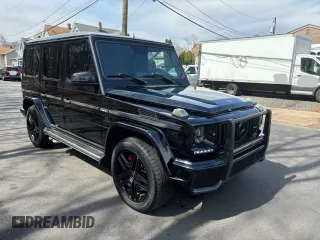 2014 Mercedes-Benz G-Class G 63 AMG with VIN WDCYC7DF9EX225480, listed as a Copart auction lot 51272125 with 116,971 mi miles and Clean Title. Bid and sale history available at carsss.com. Image 1.