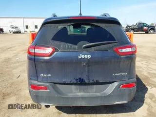 2016 Jeep Cherokee Limited with VIN 1C4PJMDBXGW178360, listed as a IAAI auction lot 41779824 with 101,838 mi miles. Bid and sale history available at carsss.com. Image 16.