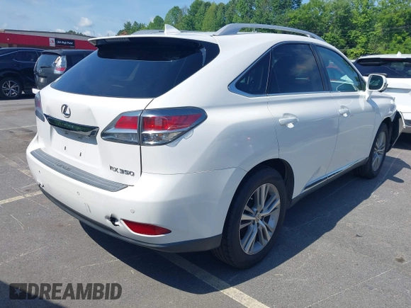 2015 Lexus RX 350 with VIN 2T2ZK1BA9FC179565, listed as a IAAI auction lot 42502676 with 92,767 mi miles and . Bid and sale history available at DreamBid. Image 4.