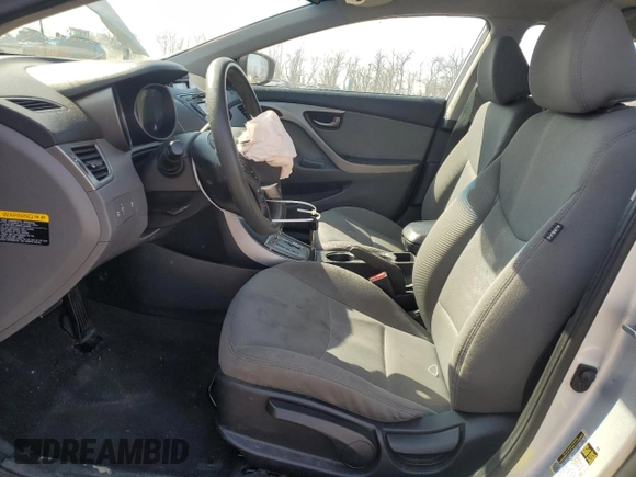 2013 Hyundai Elantra Limited with VIN 5NPDH4AE7DH195812, listed as a Copart auction lot 48744385 with 120,567 mi miles and Salvage Title. Bid and sale history available at DreamBid. Image 7.