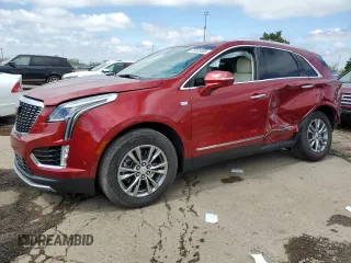 2023 Cadillac XT5 FWD Premium Luxury z VIN 1GYKNCRS5PZ173528, wystawiony jako Copart lot #55805605 z przebiegiem 7 789 mil mil oraz Szkoda całkowita • Salvage title. Historia ofert i sprzedaży dostępna na DreamBid. Obrazek 1.